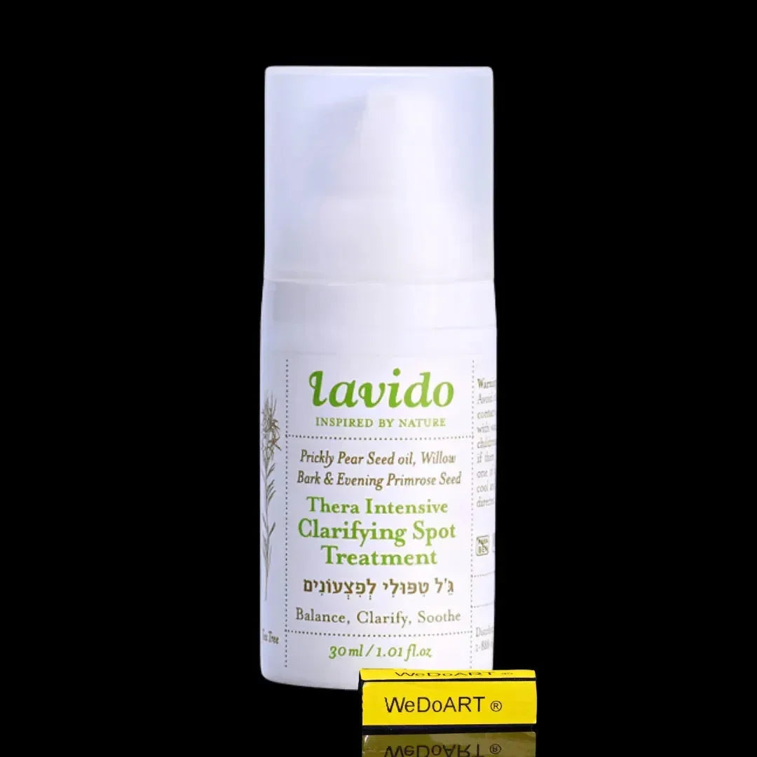 Therapeutic gel for pimples | Sabers, Willow and Night Candle 30 ml LAVIDO Organic Cosmetics