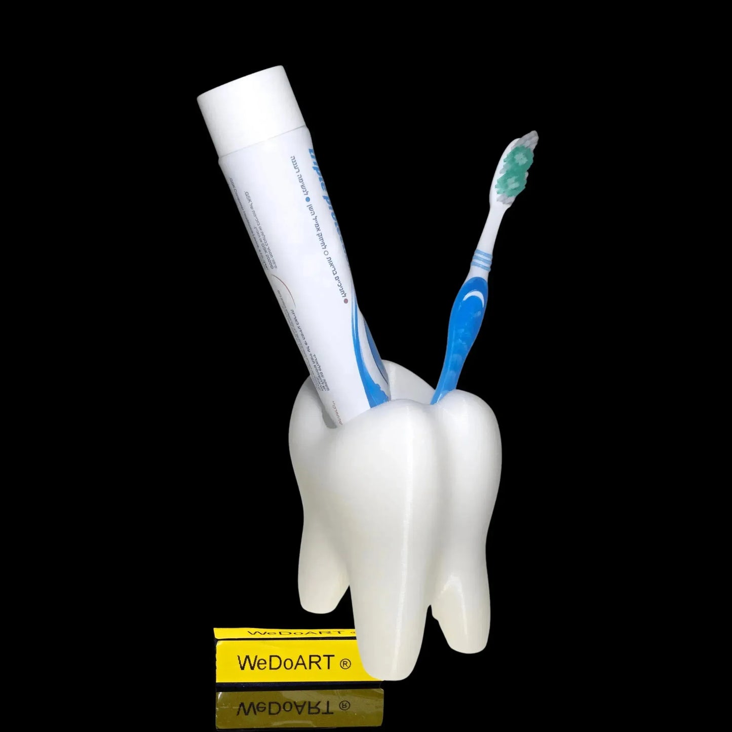 Tooth Toothbrush Holder 3D print WEDOART-IL