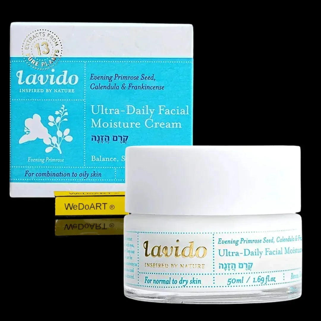 Ultra Daily Facial Moisture Cream 50 ml / 1.69 fl. Oz. LAVIDO Organic Cosmetics