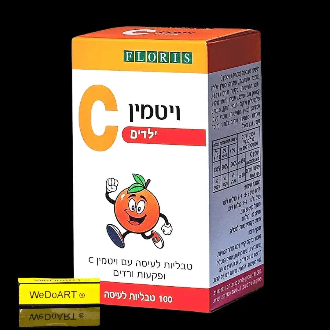 Vitamin C 200 mg for children - 100 tablets for chewing FLORIS