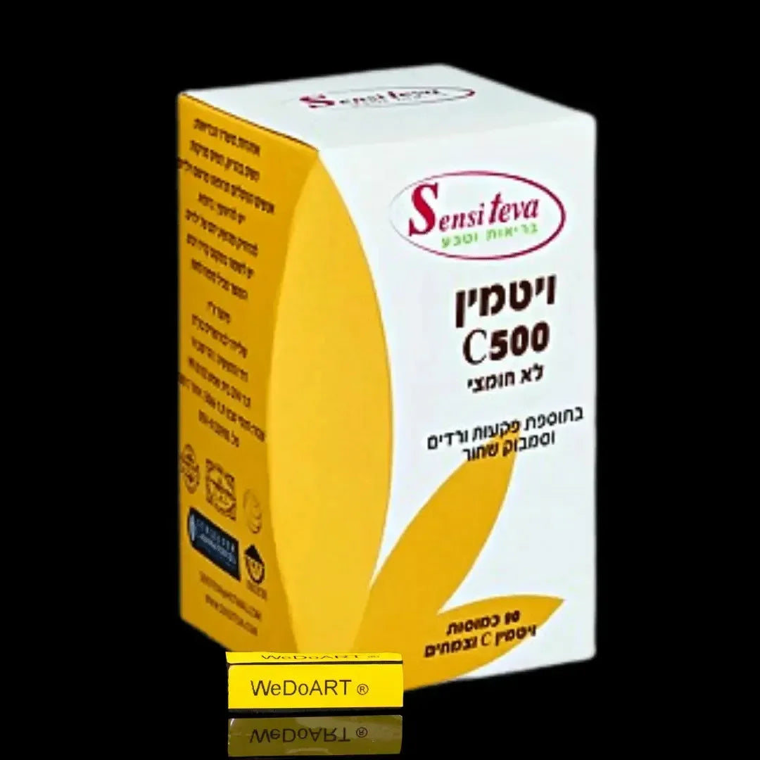 Vitamin C-500 Non-acidic + rosebuds & black elderberry - 90 capsules Sensiteva