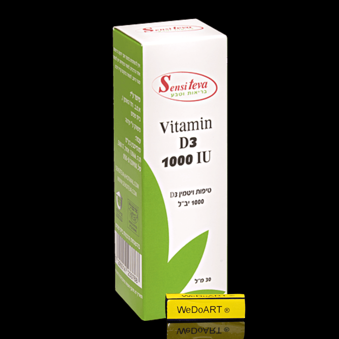 Vitamin D 1000 drops 30 ml - WEDOART-IL