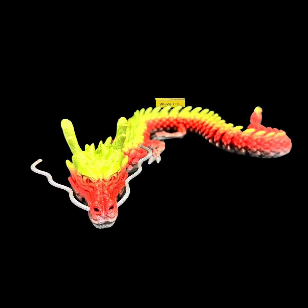 Dragon articulé imprimé en 3D 24" - 62 CM