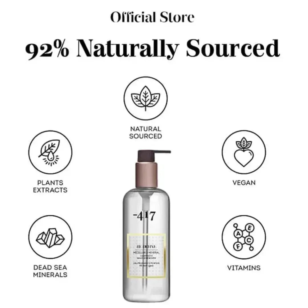 -417 Micellar & Mineral Cleanser & Make-Up Remover 350 ml -417