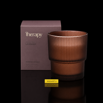 LALINE THERAPY Relaxing Lavender Scented Candle 200 gram