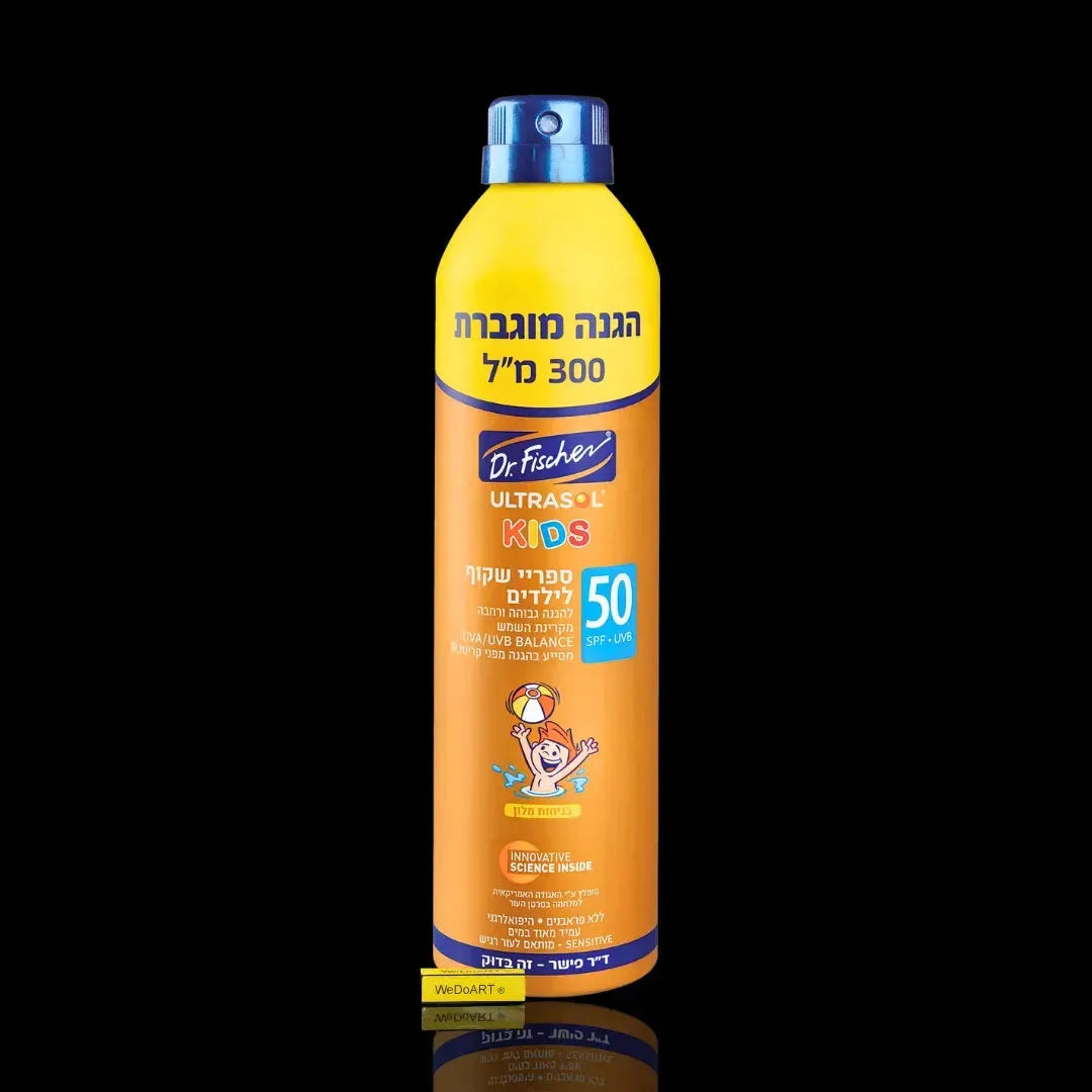 ULTRASOL KIDS transparent spray for children 50SPF 300 ml