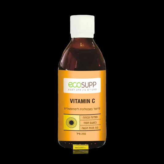 ecosupp Gouttes de vitamine C liposomale à haute absorption 250 ml