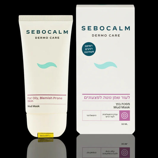 SeboCalm Dermo Care Mud Mask, for purifying pores and absorbing excess oiliness 50ml Sebocalm for sensitive skin