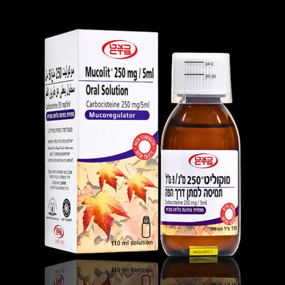 Mucolit Oral Solution 250 mg/5 ml CTS