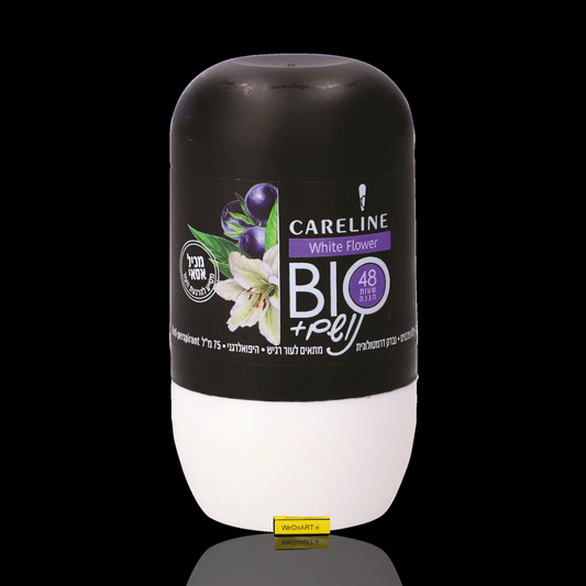 Careline - Déodorant Dao roll-on Breathe BIO Fleur d'Asaï Blanche 75 ml