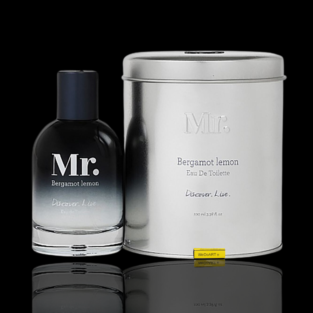 Mr. Laline Eau de toilette pour Homme Bergamote Citron 100ml - 3.38FL.oz