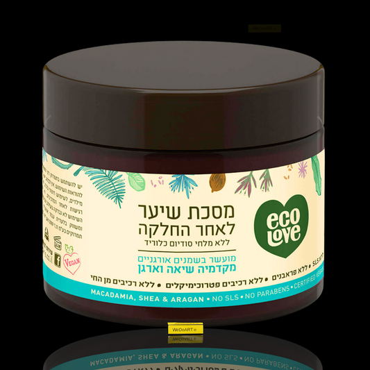 Eco love -Intensive treatment mask for hair after straightening 350 ml