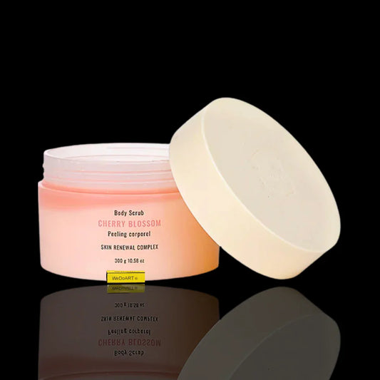 LALINE- Cherry Blossom Body Scrub Peeling Cream – 300 grams LALINE