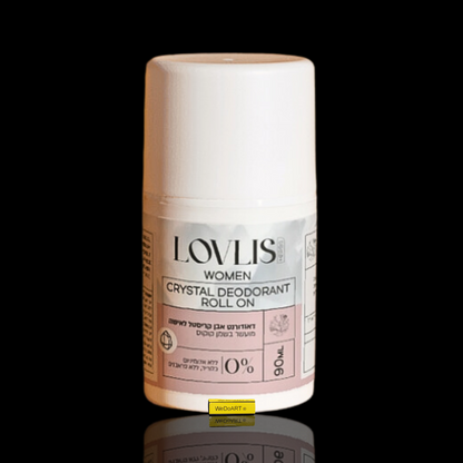 LOVLIS - Déodorant à bille Crystal Stone - Parfum pour femme 90 ml