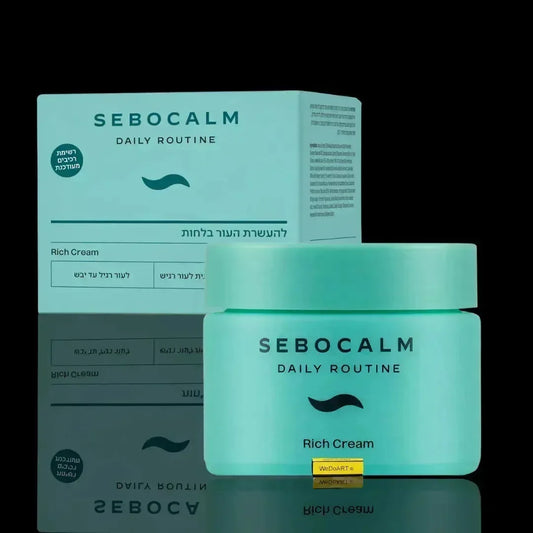 SeboCalm daily Routine Rich Cream- nourishing the skin & preventing dryness 50ml Sebocalm for sensitive skin