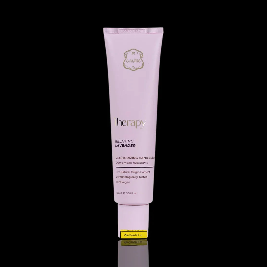 Therapy Relaxing Lavender Moisturizing Hand Cream in a light purple tube