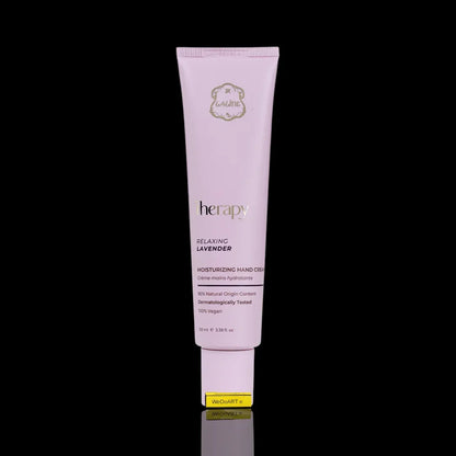 Therapy Relaxing Lavender Moisturizing Hand Cream in a light purple tube