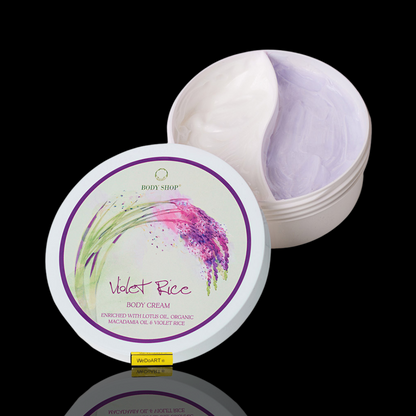 Body Shop - VIOLET RICE Body Cream 200 ml