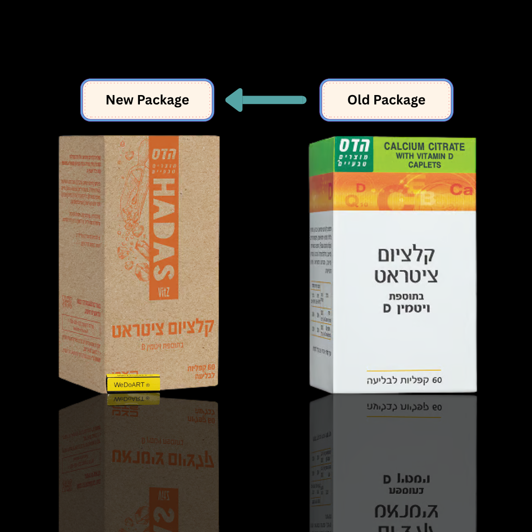 Hadas Calcium citrate + vitamin D 60 capsules FLORIS