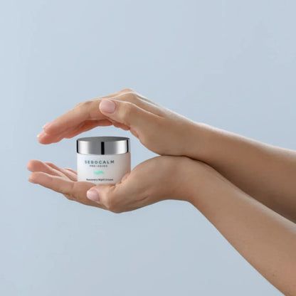 SeboCalm Innovation Recovery night cream enriched with collagen 50 ml Sebocalm for sensitive skin