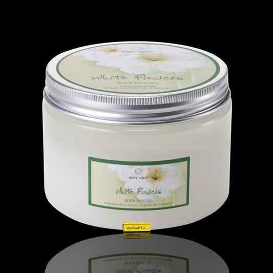 Body Shop - Salt oil scrub White Flowers  350 ml