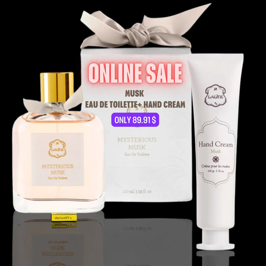 Laline MUSC Eau de Toilette +Crème mains