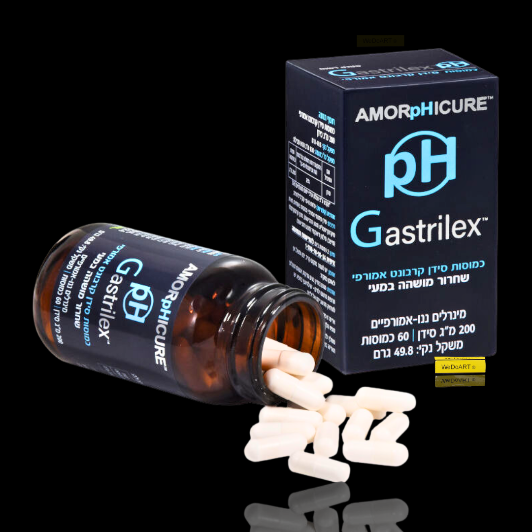 AMORPHICAL -pH Gastrilex - amorphous calcium carbonate capsules- 60 capsules