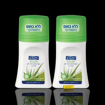 Dr. Fischer -2 Herbal Deodorant Roll-On – Aloe vera 2x70 ml