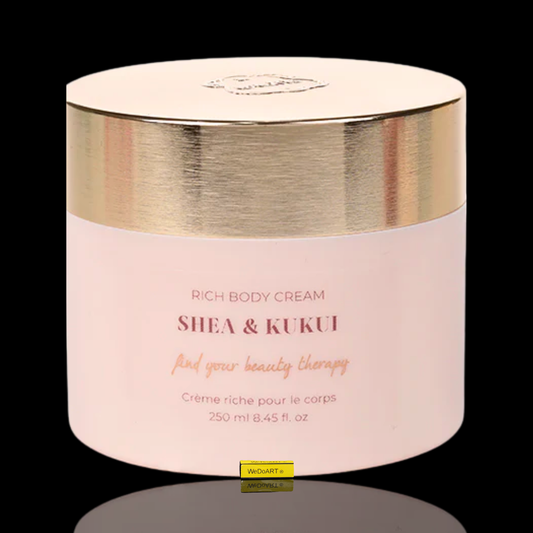 Laline Rich body cream Shea & Kukui 250ml NEW PACKAGE LALINE