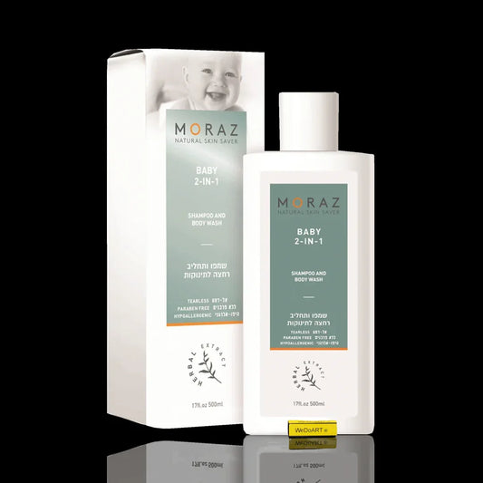 MORAZ- Non-Tear shampoo & baby shower lotion 2 in 1 500 ml MoraZ