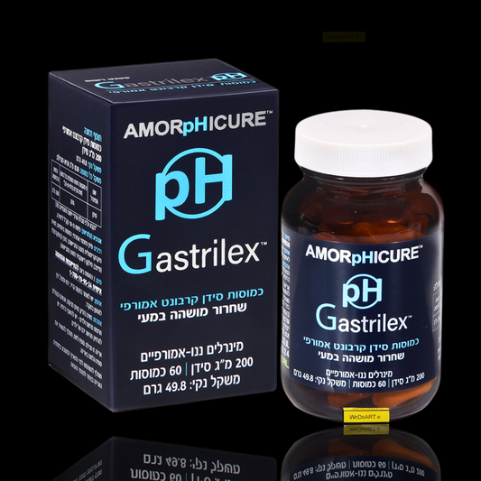 AMORPHICAL -pH Gastrilex - amorphous calcium carbonate capsules- 60 capsules