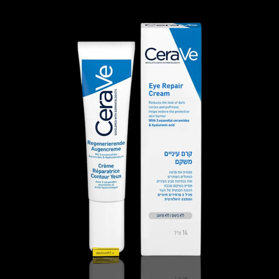 Crème réparatrice pour les yeux CeraVe À l'acide hyaluronique et aux céramides 14 ml