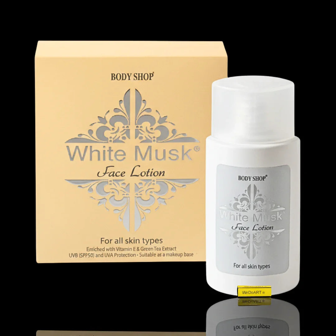 White Musk Face Lotion SPF 50 – Nourish & Protect Your Skin BODY SHOP