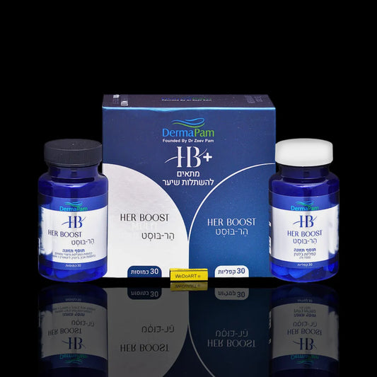 DERMAPAM- HER BOOST Thinning hair treatment kit 60 capsules DERMAPAM
