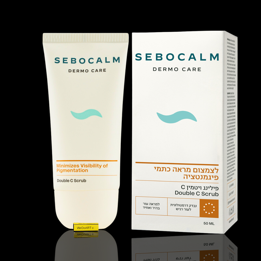 SeboCalm Dermo Care - Double C Scrub Peeling nettoyant en profondeur pour le visage 50 ml