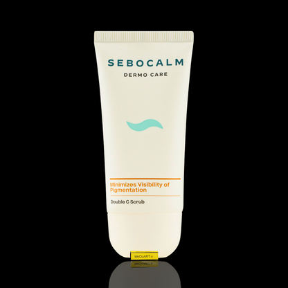 SeboCalm Dermo Care - Double C Scrub Peeling nettoyant en profondeur pour le visage 50 ml