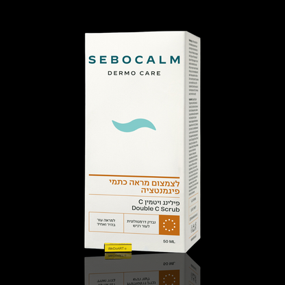 SeboCalm Dermo Care - Double C Scrub Peeling nettoyant en profondeur pour le visage 50 ml