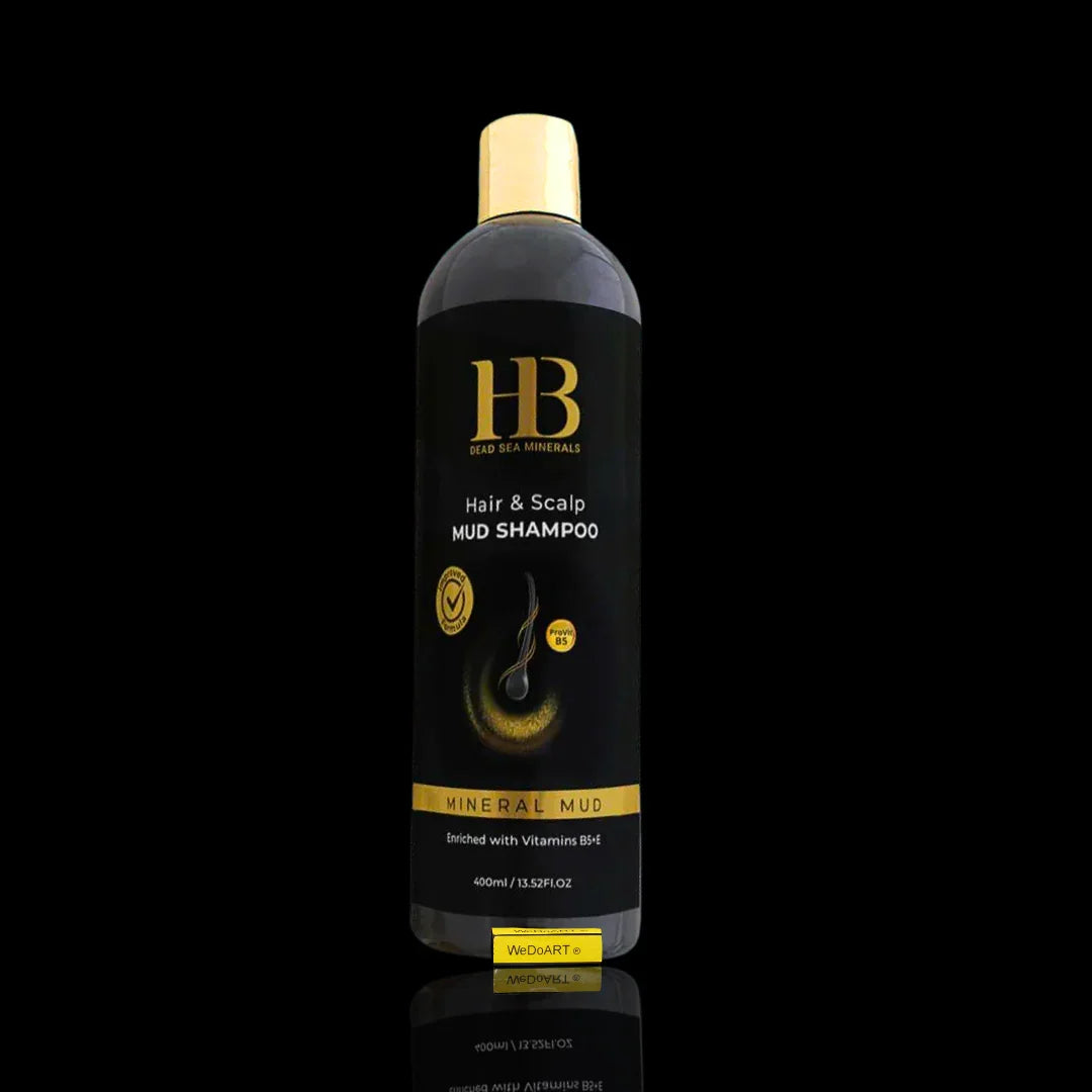 H&B hair and Scalp mud shampoo 400ml Health & Beauty Dead Sea Minerals