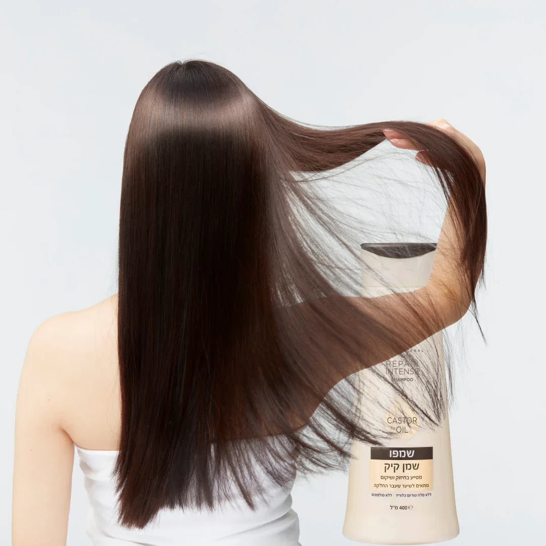 Natural Formula - Castor oil shampoo for weak, brittle & damaged hair 400 ml NATURAL FORMULA