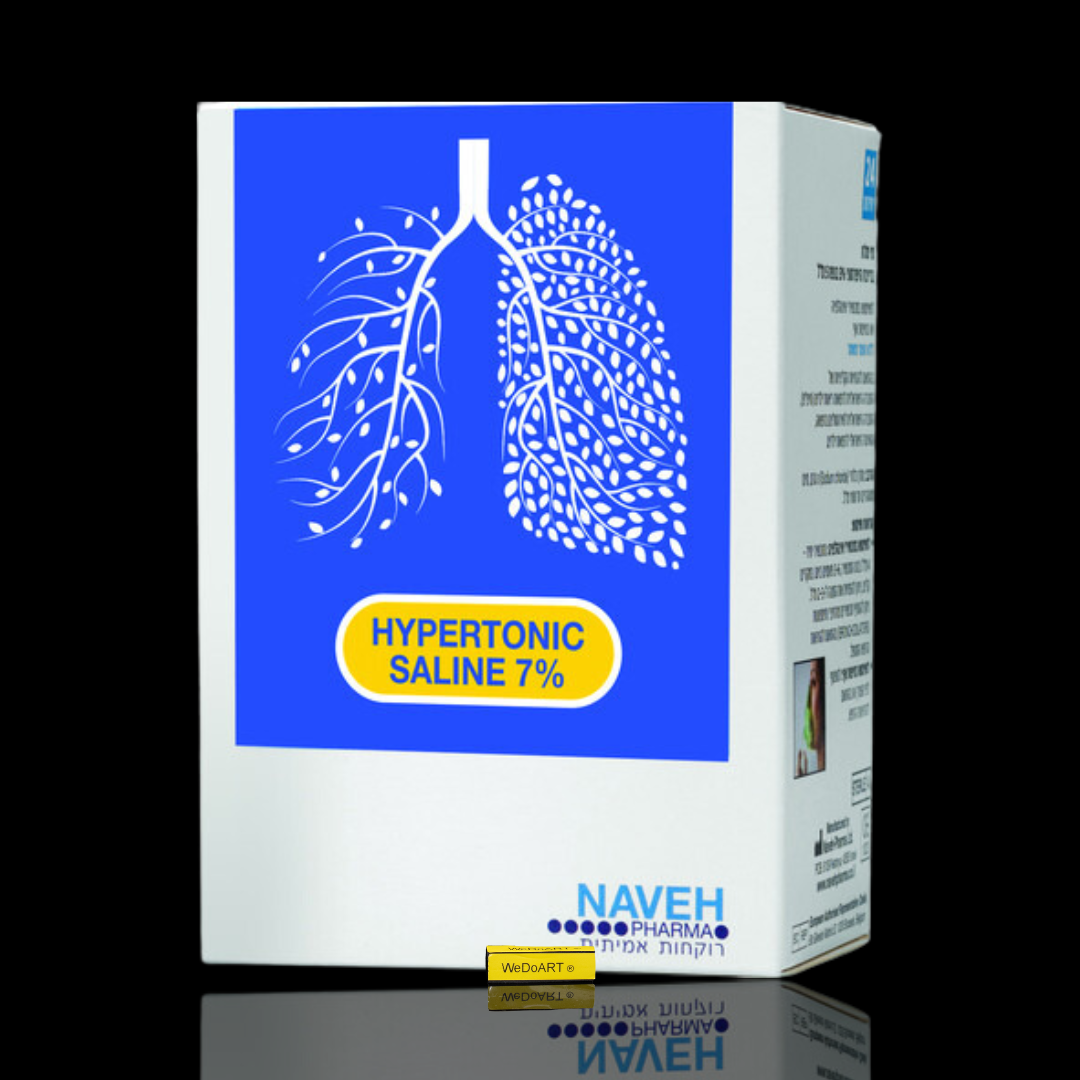 Hypertonic Saline 7% 25 Sterile Saline Bullets of 5ml NavePharma