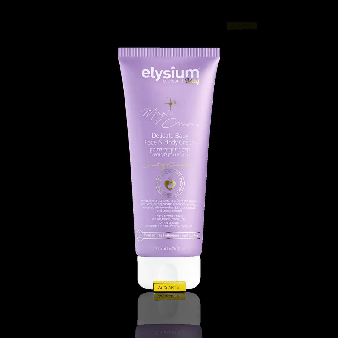 Elysium-Baby - Crème corps et visage bébé Purple Magical 200 ml