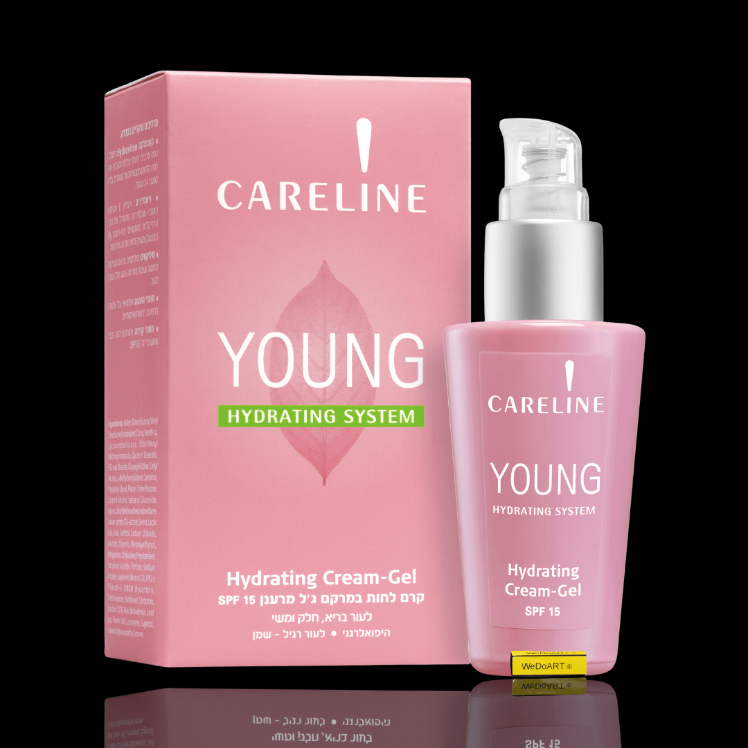 CARELINE YOUNG Hydrating Cream gel SPF25 50 ml - WEDOART-IL