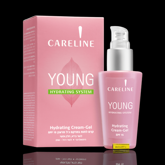 CARELINE YOUNG Hydrating Cream gel SPF25 50 ml - WEDOART-IL