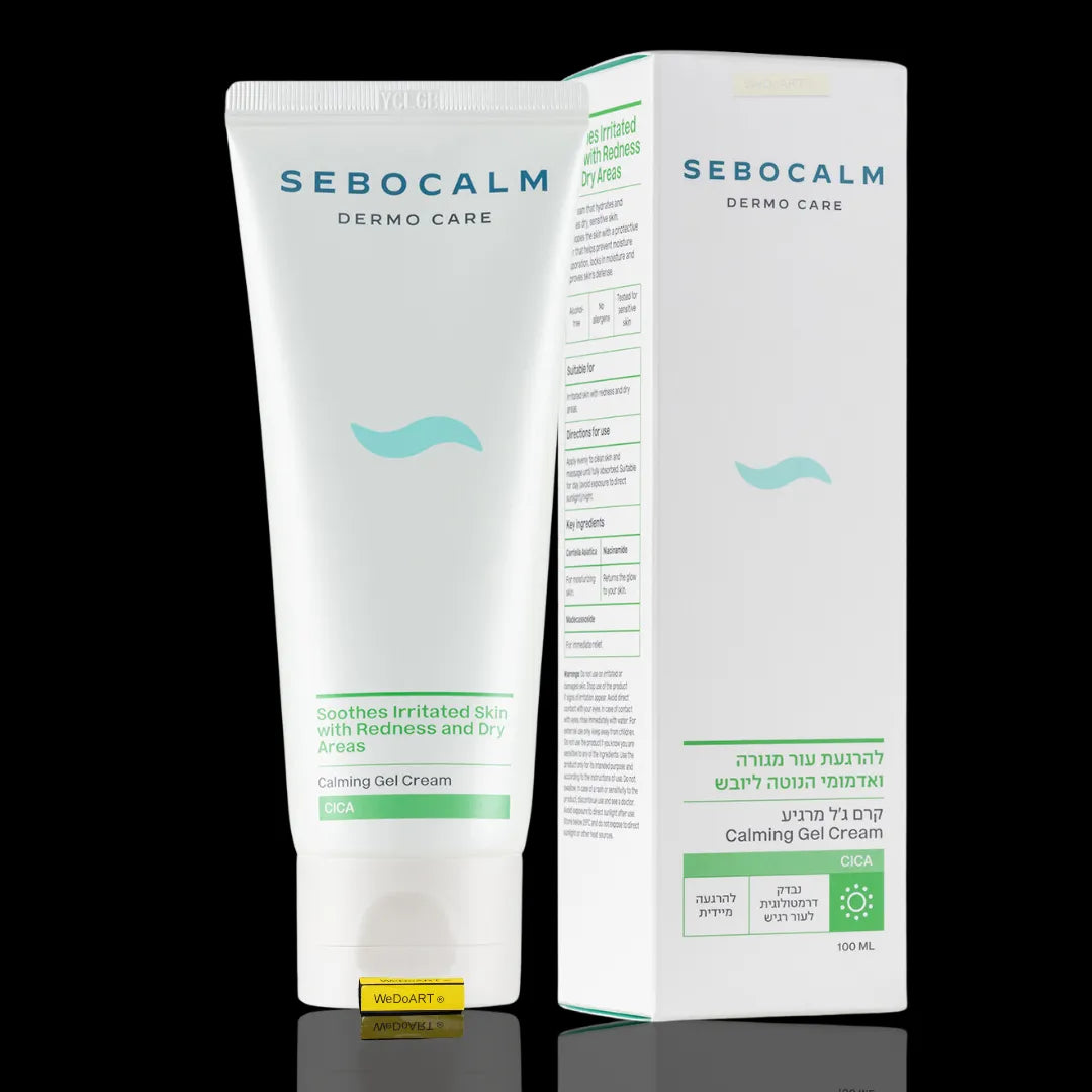 SeboCalm CICA Calming gel cream to soothe dry and red skin 100 ml