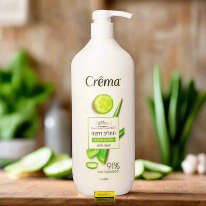 CREMA - Cucumber and aloe vera bath lotion 600 ml