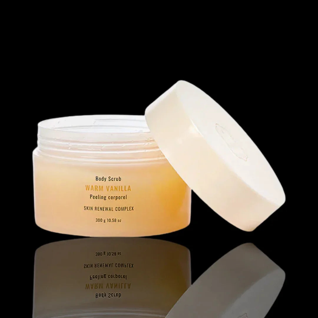 LALINE- Warm Vanilla Body Scrub Peeling Cream – 300 grams LALINE