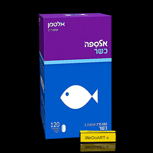 Altman -Alsepa Omega 3 120 soft capsules - WEDOART-IL