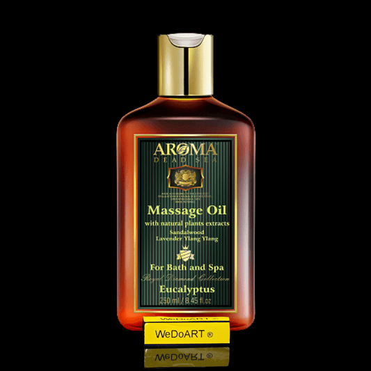 Aromatic Professional Massage Oil Eucalyptus 250 ml - WEDOART-IL