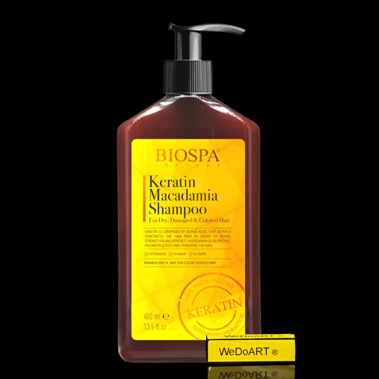 BIOSPA - Keratin Macadamia Shampoo 400 ml - WEDOART-IL