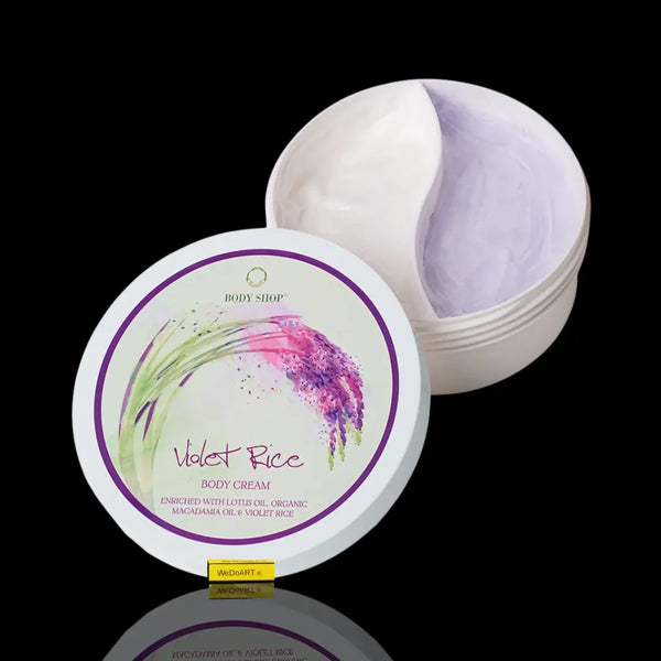 Body Shop - VIOLET RICE Body Cream 200 ml – WEDOART-IL